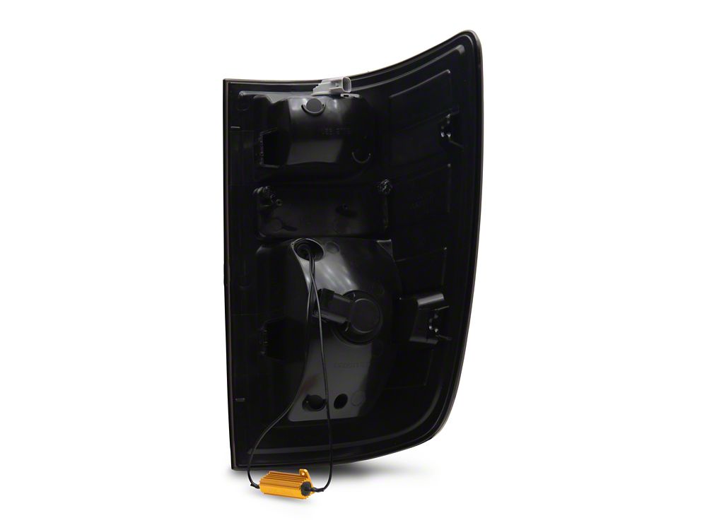 Raxiom Axial Series LED Tail Lights; Black Housing; Smoked Lens (10-18 RAM 3500 w/ Factory Halogen Tail Lights)