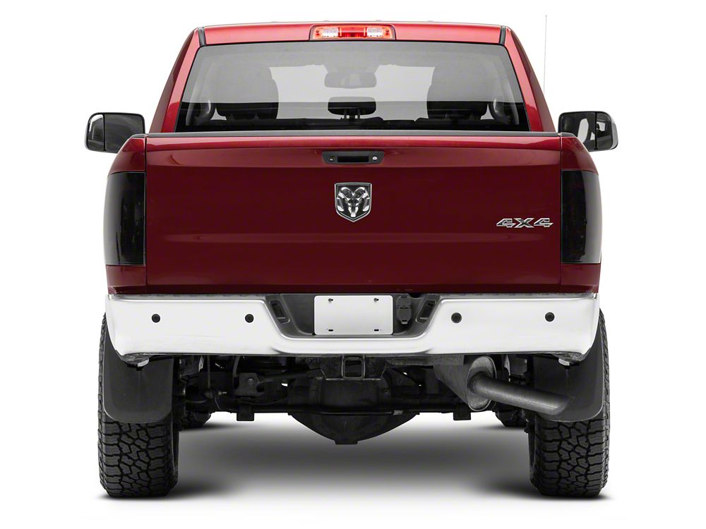 Raxiom Axial Series LED Tail Lights; Black Housing; Smoked Lens (10-18 RAM 3500 w/ Factory Halogen Tail Lights)