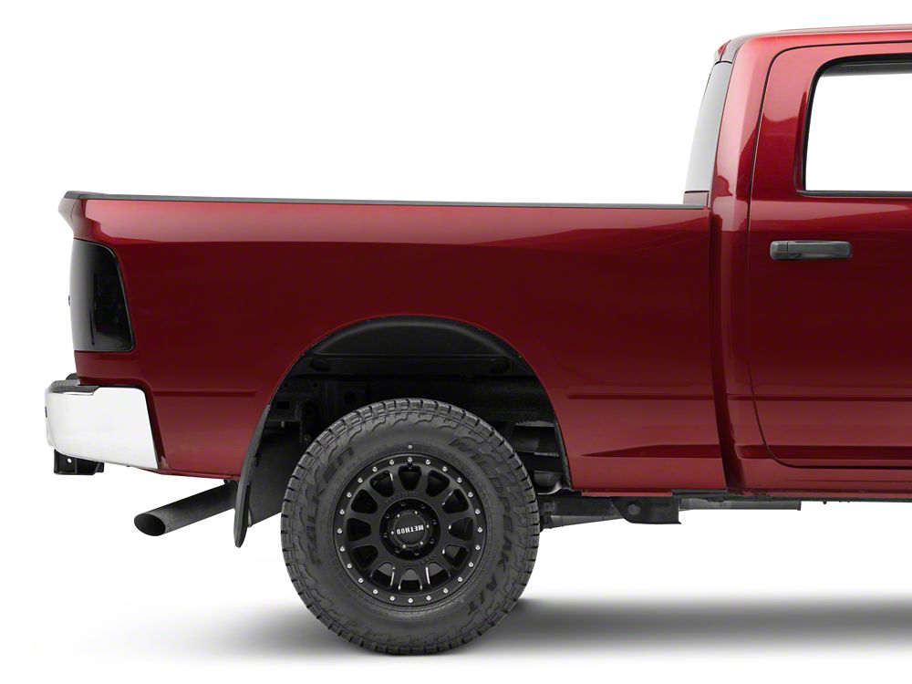 Raxiom Axial Series LED Tail Lights; Black Housing; Smoked Lens (10-18 RAM 3500 w/ Factory Halogen Tail Lights)