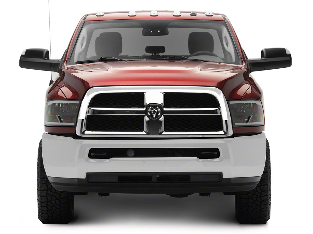 Raxiom Axial Series Headlights with Sequential LED Bar; Black Housing; Clear Lens (10-18 RAM 3500 w/ Factory Halogen Non-Projector Headlights)