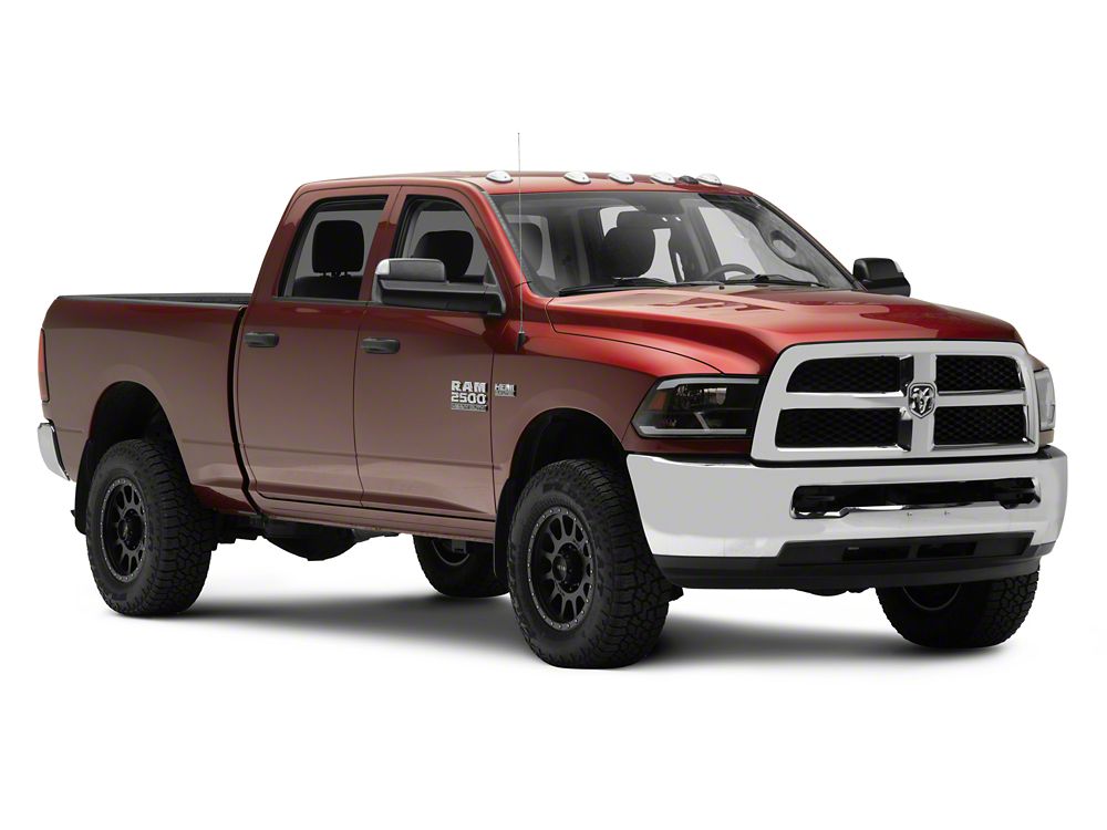 Raxiom Axial Series Headlights with Sequential LED Bar; Black Housing; Clear Lens (10-18 RAM 3500 w/ Factory Halogen Non-Projector Headlights)