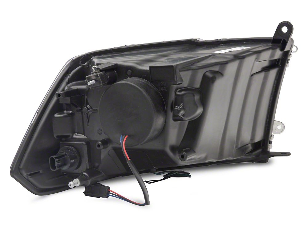 Raxiom Axial Series LED Headlights; Chrome Housing; Clear Lens (10-18 RAM 3500 w/ Factory Halogen Headlights)