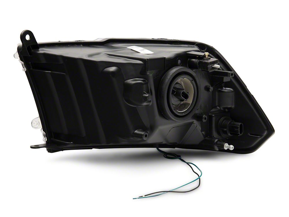 Raxiom LED Bar Headlights; Black Housing; Clear Lens (10-18 RAM 3500 w/ Factory Halogen Non-Projector Headlights)
