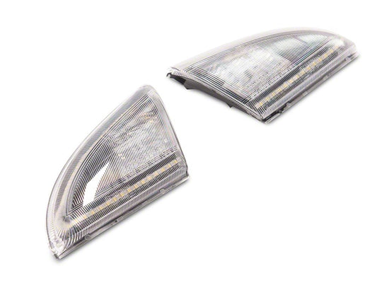 Raxiom Axial Series Mirror LED Turn Signal for Non-Towing Mirrors; Clear (10-18 RAM 3500)
