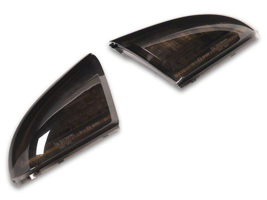 Raxiom Axial Series Mirror LED Turn Signal for Non-Towing Mirrors; Smoked (10-18 RAM 3500)