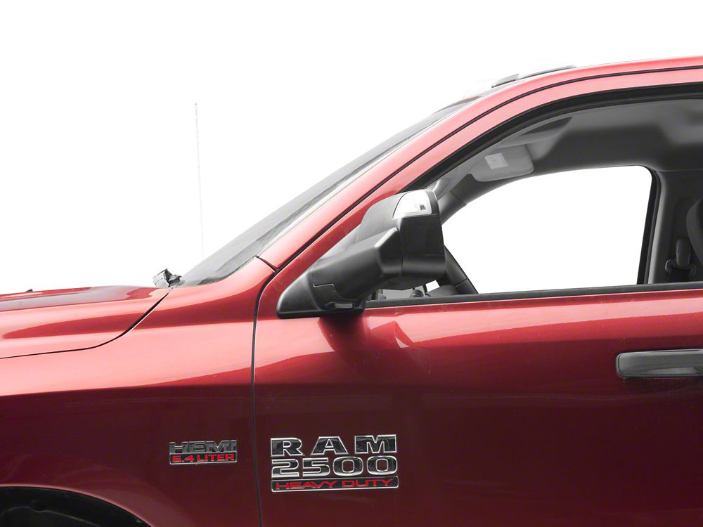 Raxiom Axial Series LED Mirror Puddle Lights; Smoked (11-18 RAM 3500)