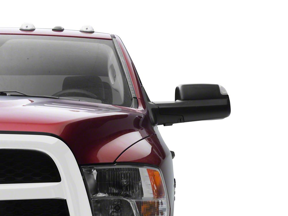 Raxiom Axial Series LED Mirror Puddle Lights; Smoked (11-18 RAM 3500)