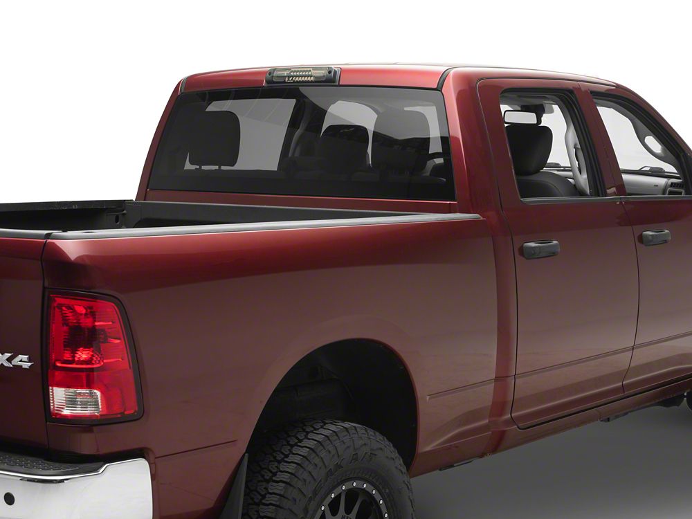 Raxiom V2 Smoked LED Third Brake Light; Chrome Housing; Smoked Lens (10-18 RAM 3500)