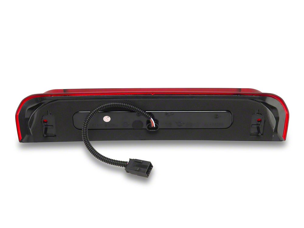 Raxiom V2 LED Third Brake Light; Chrome Housing; Red Lens (03-09 RAM 3500)