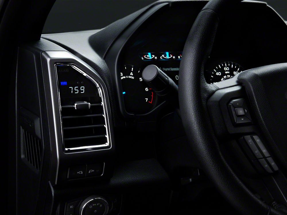 Raxiom Vent Integrated OBD2 Multi-Gauge without Vent Housing (17-22 F-350 Super Duty)