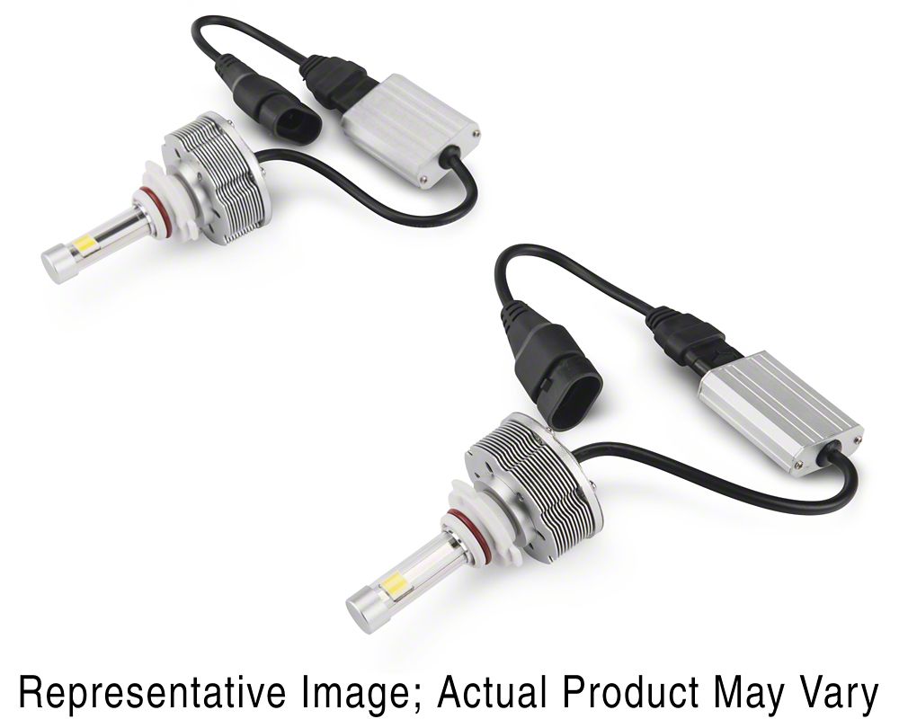 Raxiom Axial Series 6000K LED Fog Light Bulbs; H10 (11-25 F-350 Super Duty)