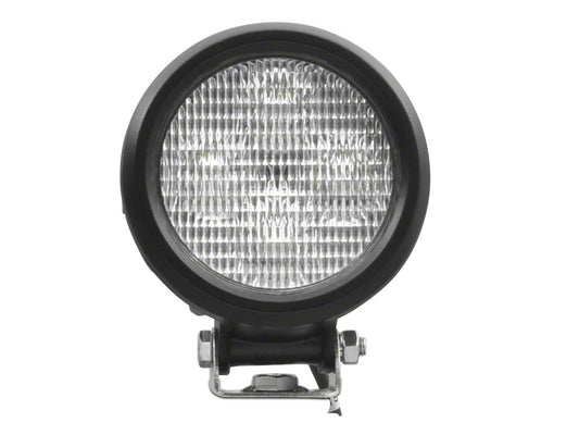 Raxiom Axial Series 4-Inch 4-LED Round Light; Flood Beam (Universal; Some Adaptation May Be Required)