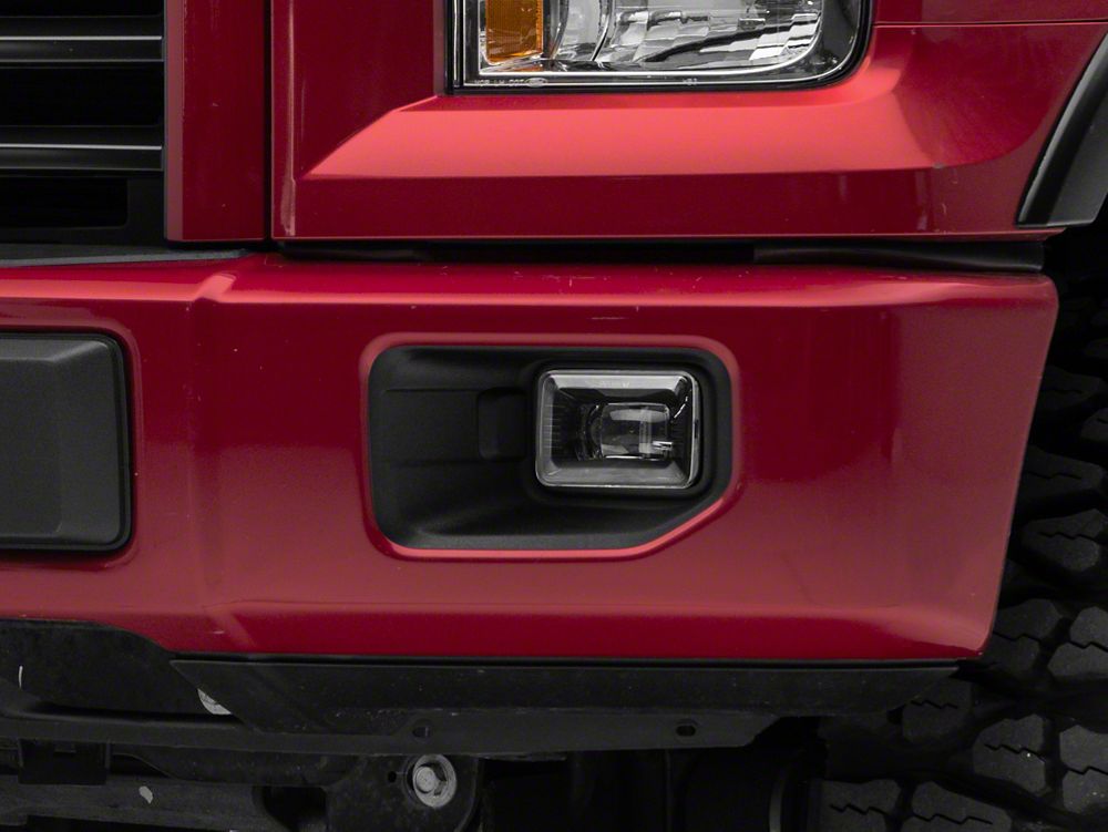 Raxiom Axial Series Dual Function LED Fog Lights; White/Yellow (15-20 F-150, Excluding Raptor)