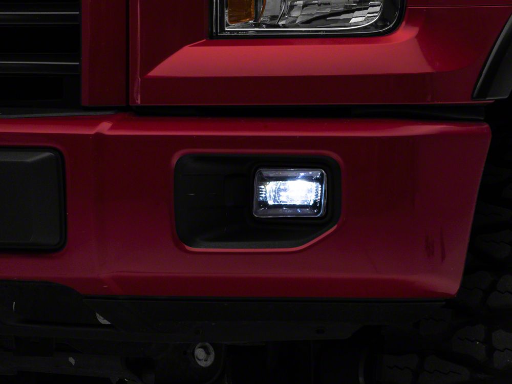Raxiom Axial Series Dual Function LED Fog Lights; White/Yellow (15-20 F-150, Excluding Raptor)