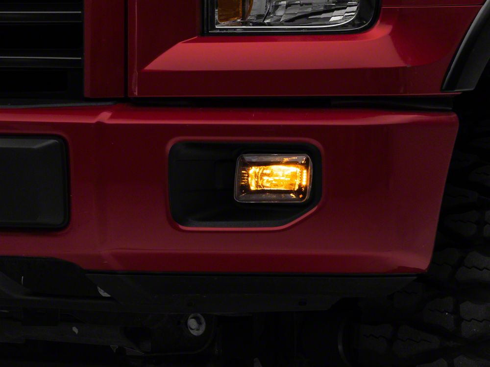 Raxiom Axial Series Dual Function LED Fog Lights; White/Yellow (15-20 F-150, Excluding Raptor)
