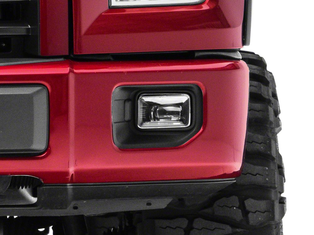 Raxiom Axial Series Dual Function LED Fog Lights; White/Yellow (15-20 F-150, Excluding Raptor)