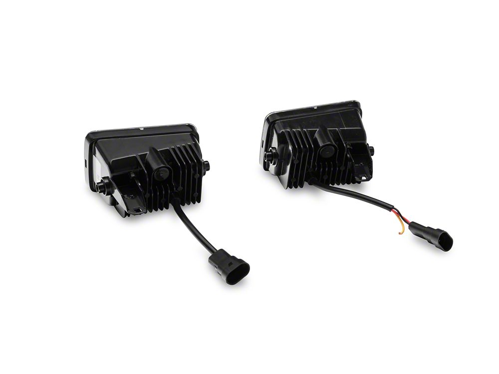 Raxiom Axial Series Dual Function LED Fog Lights; White/Yellow (15-20 F-150, Excluding Raptor)