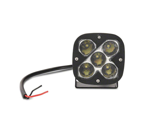 Raxiom 3-Inch Square High-Powered LED Light (Universal; Some Adaptation May Be Required)