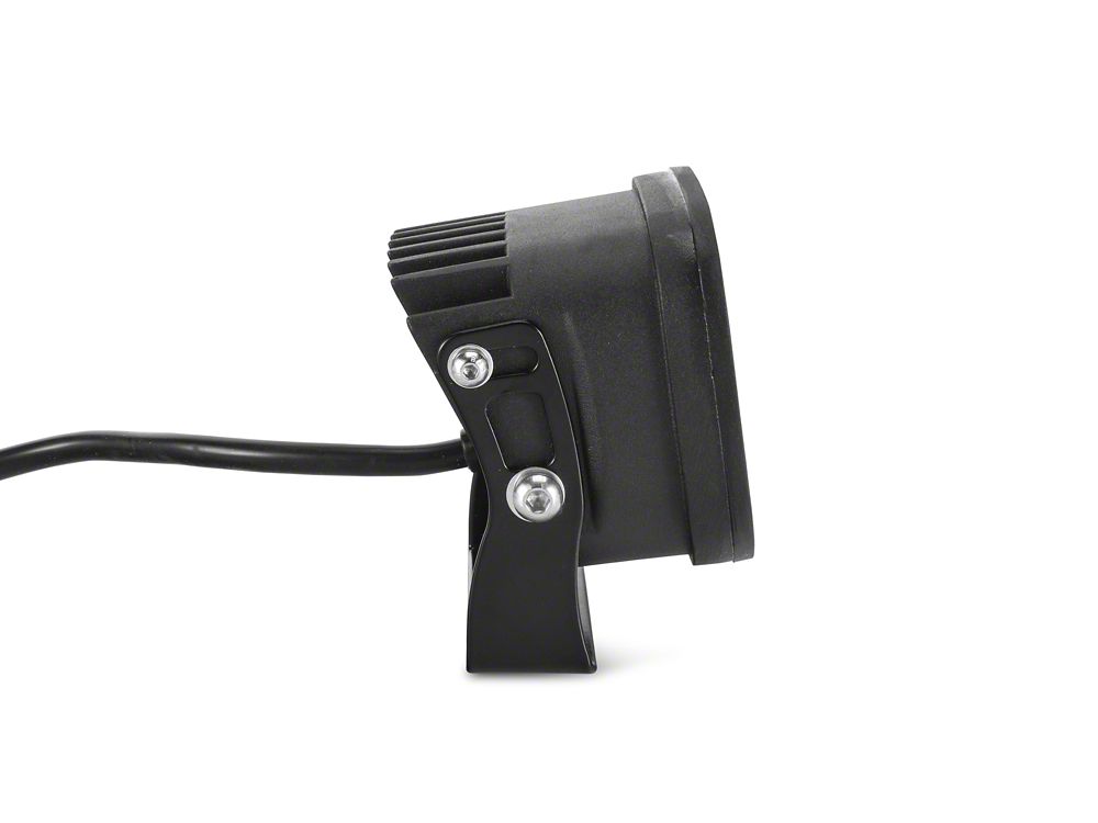 Raxiom 3-Inch Square High-Powered LED Light (Universal; Some Adaptation May Be Required)