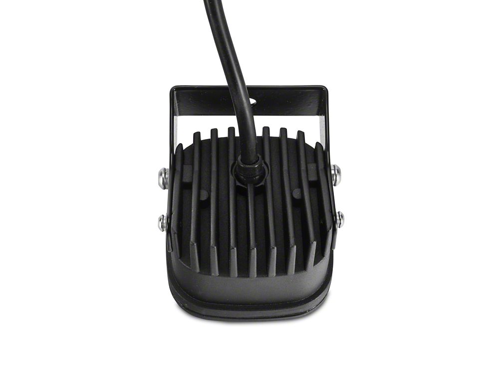 Raxiom 3-Inch Square High-Powered LED Light (Universal; Some Adaptation May Be Required)