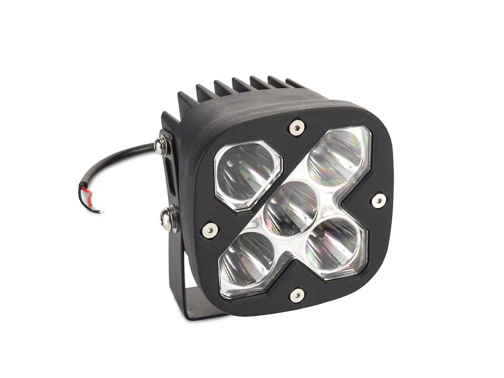 Raxiom 4.25-Inch Square High-Powered LED Light