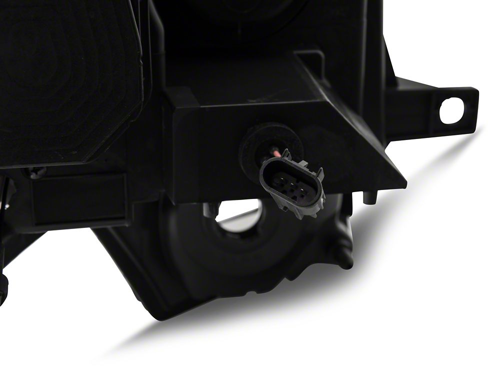 Raxiom Super White LED Halo Projector Headlights; Black Housing; Clear Lens (09-14 F-150 w/ Factory Halogen Headlights)