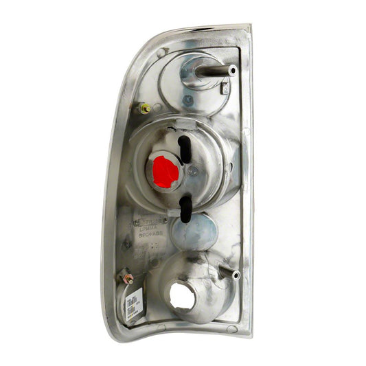 Raxiom Axial Series Version 2 Tail Lights; Black Housing; Red/Clear Lens (97-03 F-150 Styleside)