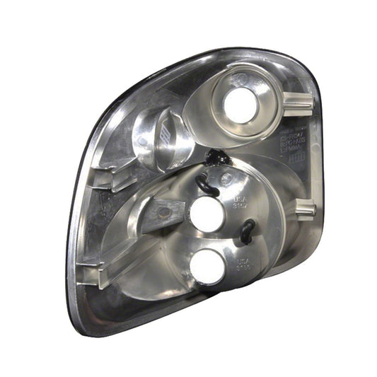 Raxiom Axial Series Version 2 Tail Lights; Black Housing; Red/Clear Lens (97-00 F-150 Flareside)