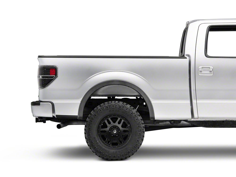 Raxiom LED Tail Lights; Black Housing; Clear Lens (09-14 F-150 Styleside)