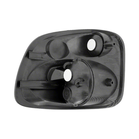 Raxiom Axial Series Version 2 Tail Lights; Carbon Fiber Housing; Red/Clear Lens (01-03 F-150 Flareside)