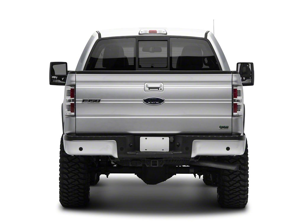 Raxiom G2 LED Tail Lights; Chrome Housing; Clear Lens (09-14 F-150 Styleside)