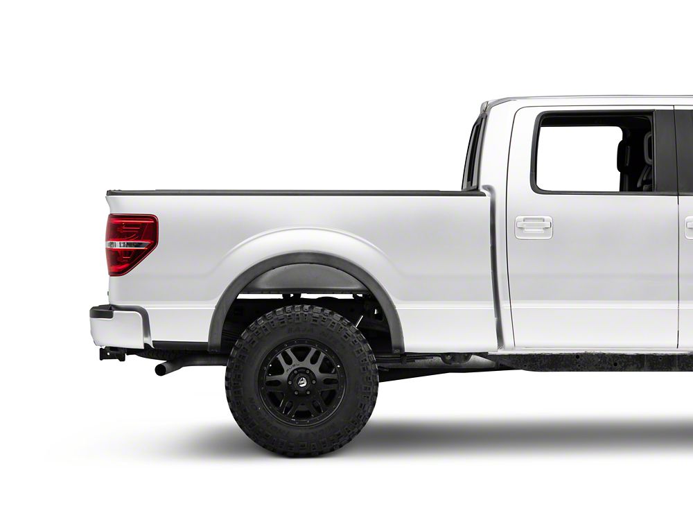 Raxiom Tail Lights; Chrome Housing; Red/Clear Lens (09-14 F-150 Styleside)
