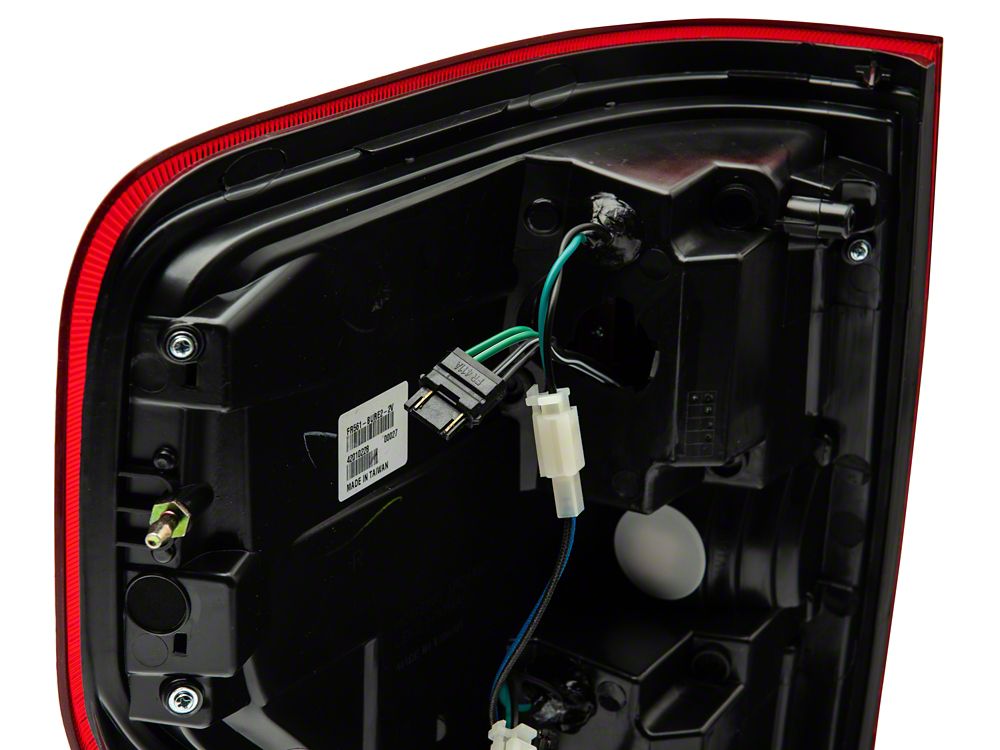 Raxiom G2 LED Tail Lights; Chrome Housing; Red/Clear Lens (09-14 F-150 Styleside)