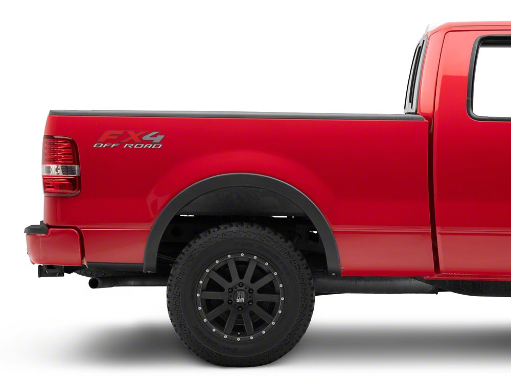 Raxiom LED Tail Lights; Chrome Housing; Red/Clear Lens (04-08 F-150 Styleside)