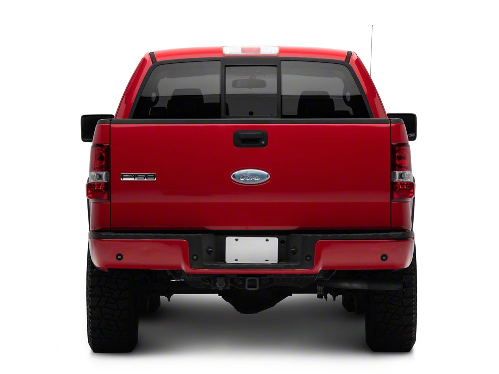 Raxiom OEM Style Tail Lights; Chrome Housing; Red Lens (04-08 F-150 Styleside)