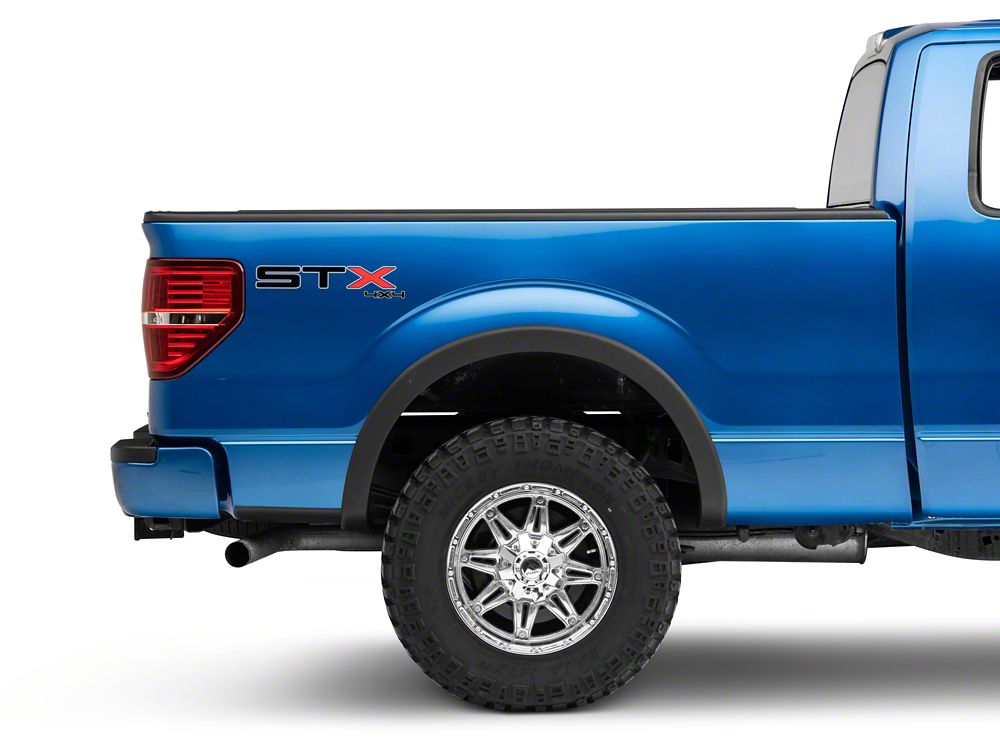Raxiom LED Tail Lights; Chrome Housing; Red/Clear Lens (09-14 F-150 Styleside)
