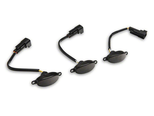 Raxiom Axial Series LED Grille Lights; Smoked (10-20 F-150 Raptor)