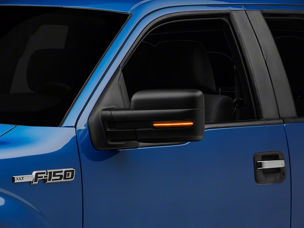 Raxiom Axial Series LED Mirror Mounted Turn Signals; Smoked (09-14 F-150)