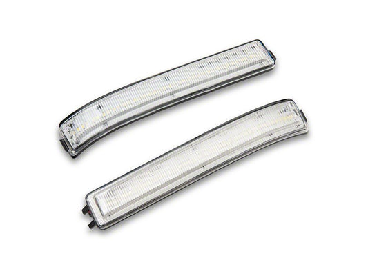 Raxiom Axial Series White LED Mirror Turn Signal; Clear (09-14 F-150)