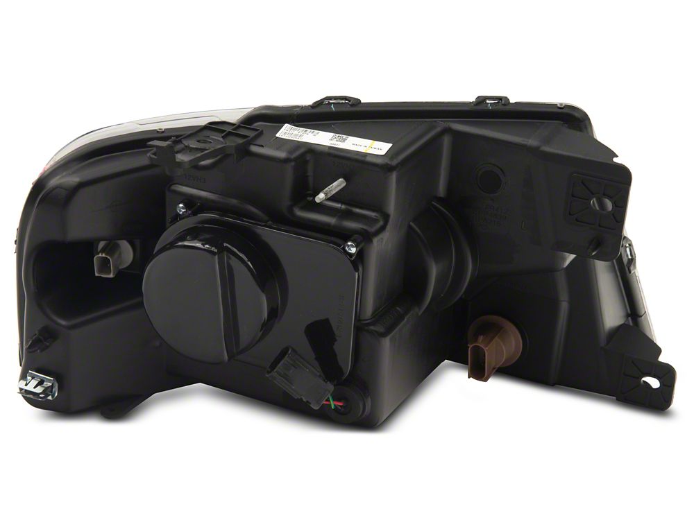 Raxiom Axial Series Projector Headlights; Black Housing; Clear Lens (04-08 F-150)