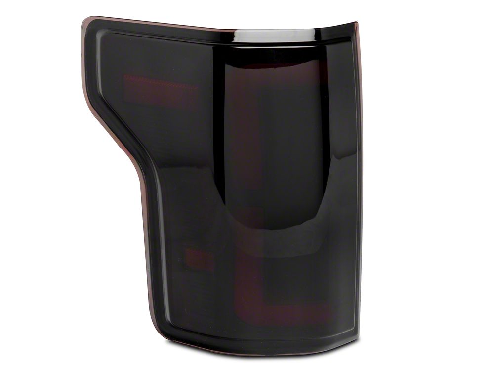 Raxiom Axial Series LED Tail Lights; Black Housing; Smoked Lens (15-17 F-150 w/ Factory Halogen Tail Lights)