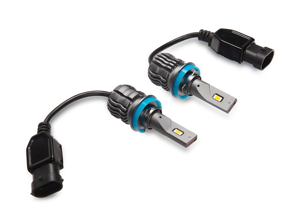 Raxiom Axial Series 4300K LED Headlight Bulbs; Low Beam; H11 (15-23 F-