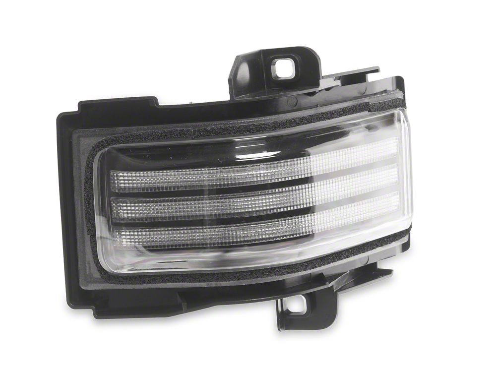 Raxiom Axial Series LED Side Mirror Turn Signal Lights; Clear (15-25 F-150 w/ Factory Towing Mirrors)