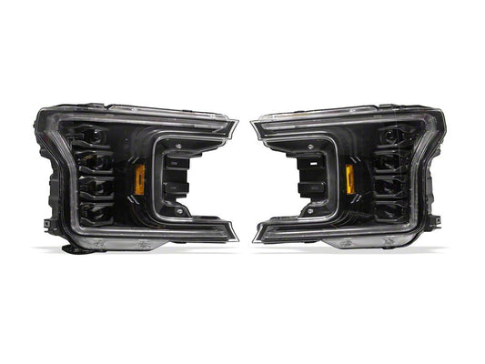 Raxiom CXR Series V2 LED Headlights; Black Housing; Clear Lens (18-20 F-150, Excluding Raptor)