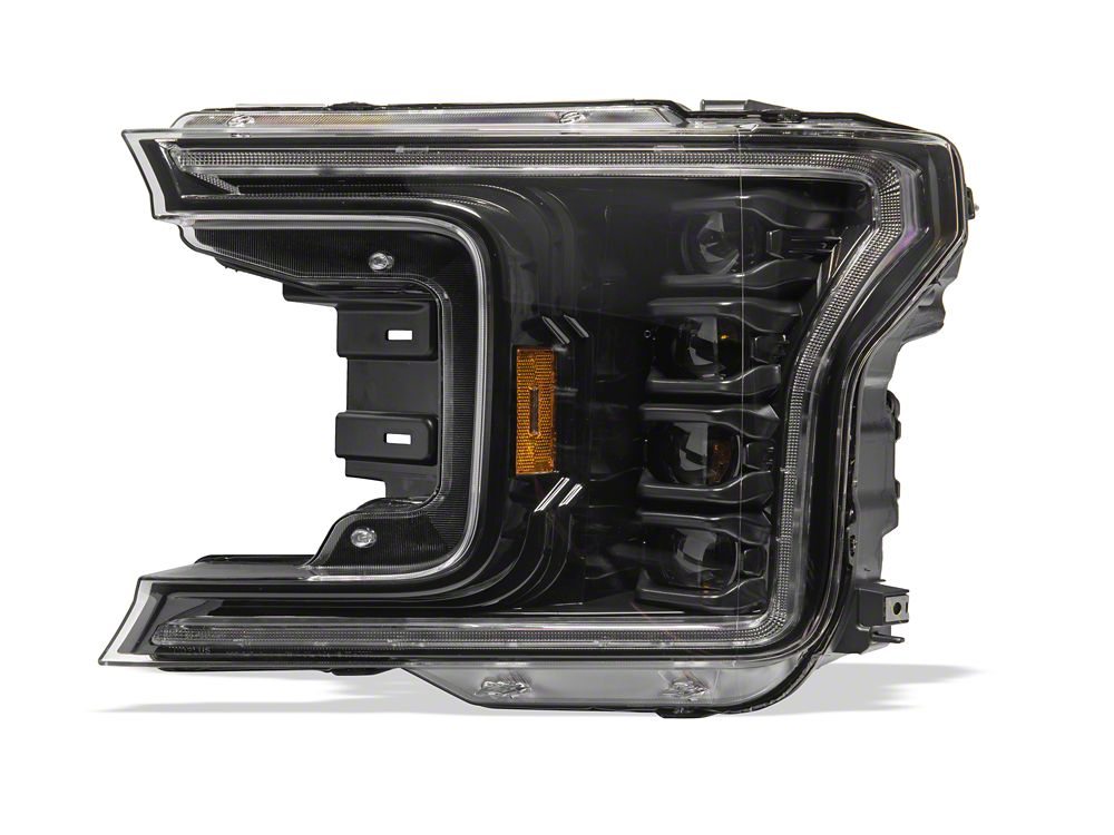 Raxiom CXR Series V2 LED Headlights; Black Housing; Clear Lens (18-20 F-150, Excluding Raptor)