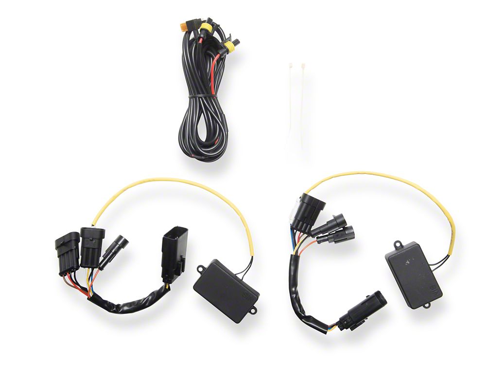 Raxiom CXR Series V2 LED Headlights; Black Housing; Clear Lens (18-20 F-150, Excluding Raptor)