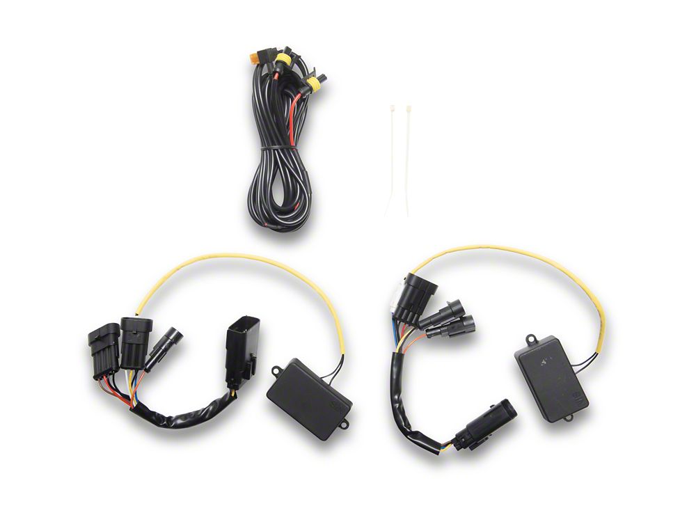 Raxiom CXR Series LED Headlights with Sequential Turn Signals; Black Housing; Clear Lens (18-20 F-150 w/ Factory Halogen Headlights)