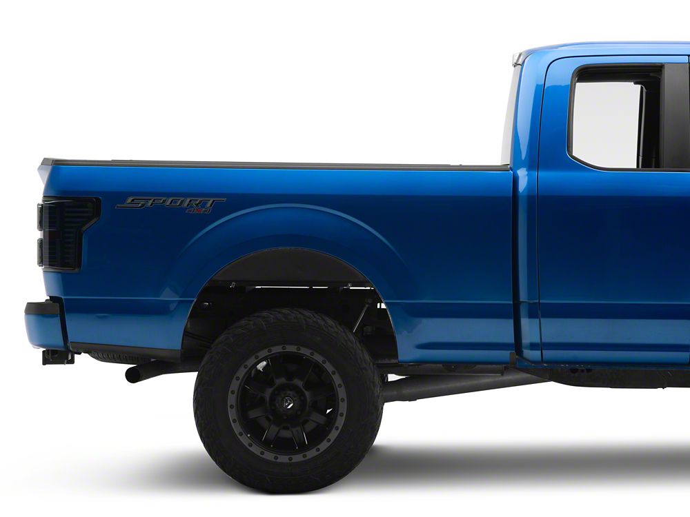 Raxiom CXR Series LED Tail Lights; Black Housing; Smoked Lens (15-17 F-150 w/ Factory Halogen Non-BLIS Tail Lights)