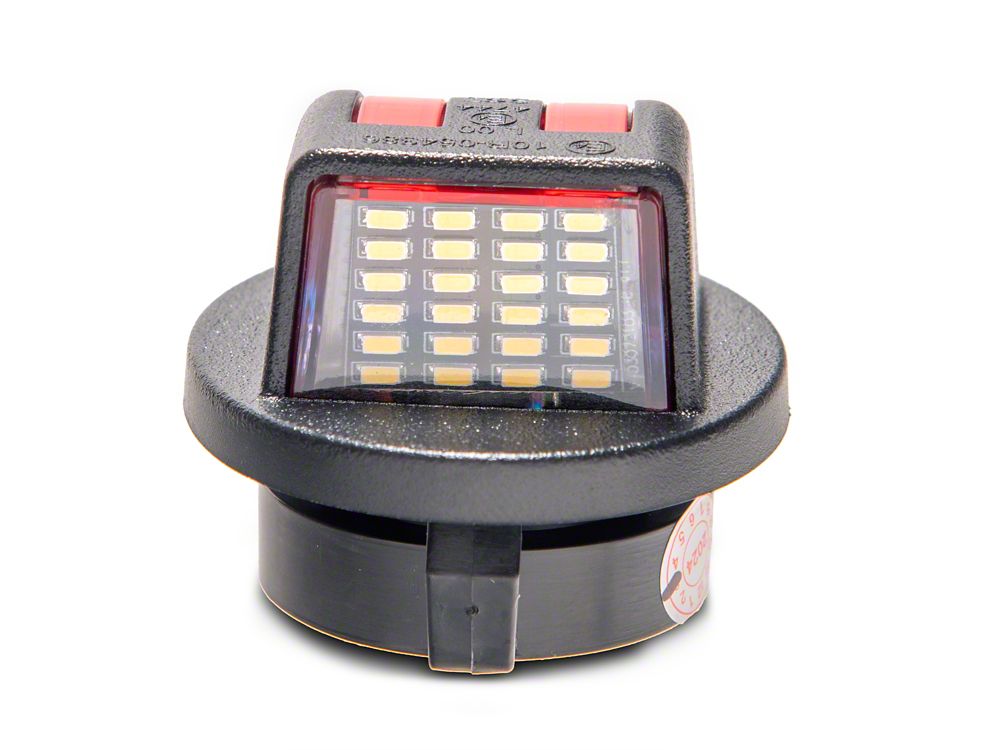 Raxiom LED License Plate Lighting; White and Red (04-14 F-150)