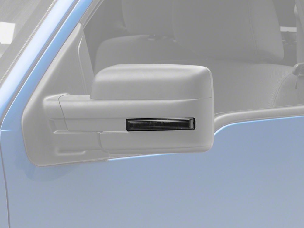 Raxiom V2 White LED Side Marker; Smoked (09-14 F-150)